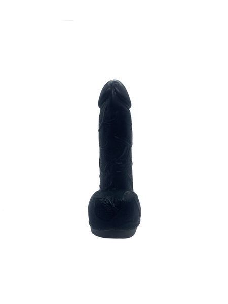 Мило у формі пеніса Чистий Кайф Black size S, крафтове мило-член, натуральне SO4795 фото