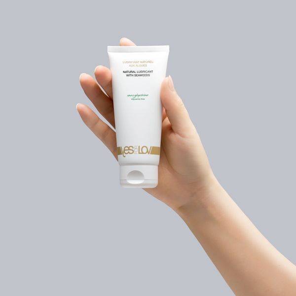Змазка на водній основі YESforLOV NATURAL LUBRICANT WITH SEAWEED 100 мл, без гліцерину, екстракт водоростей SX4527 фото