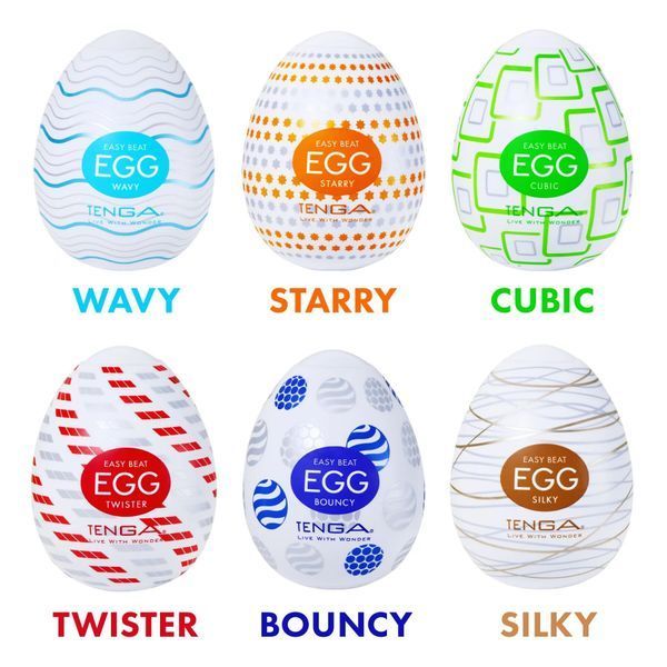 Мастурбатор-яйце Tenga Egg Wavy SX4017 фото