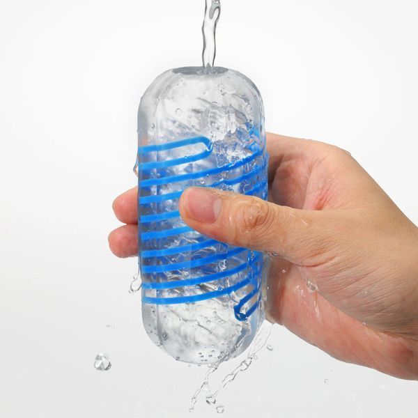 Мастурбатор Tenga Spinner DX 02 Bumps, з пружною стимулювальною спіраллю всередині, середній вплив SX2734 фото