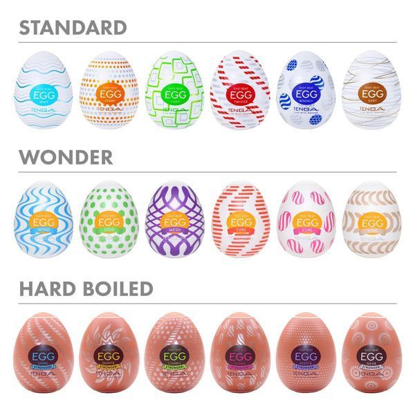 Мастурбатор-яйце Tenga Egg Wavy SX4017 фото