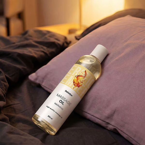 Масажна олія Satisfyer Massage Oil Warming 250 мл SX2710 фото