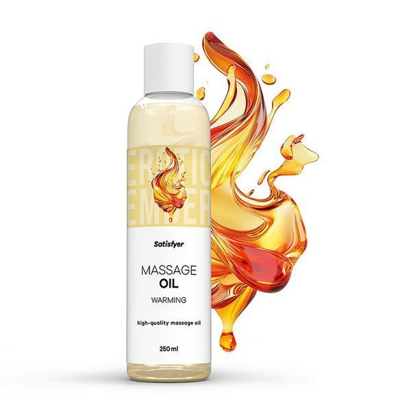 Масажна олія Satisfyer Massage Oil Warming 250 мл SX2710 фото