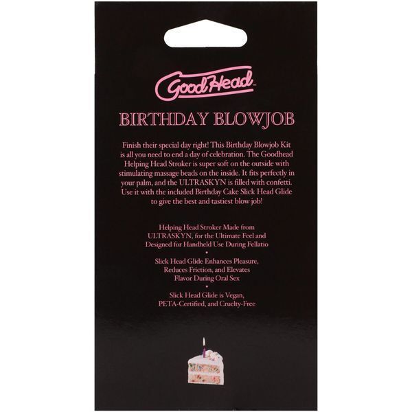 Набір для мінету Doc Johnson GoodHead Birthday Blowjob Kit SX4497 фото