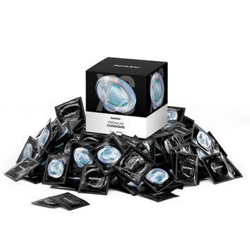 Набір презервативів Satisfyer Premium Condoms M (53 мм) 100 шт SX3267 фото