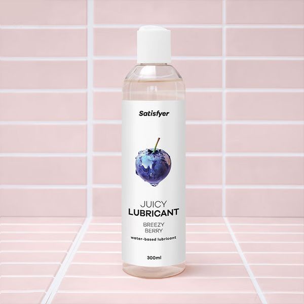 Лубрикант на водній основі Satisfyer Juicy Lubricant Breezy Berry water based 300 мл SX2720 фото
