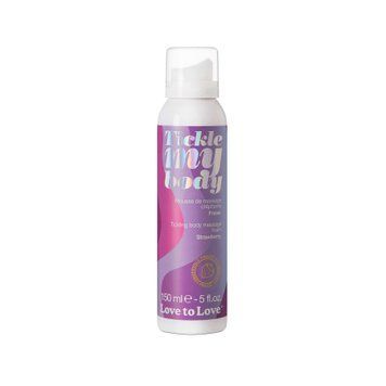 Масажна піна Love To Love TICKLE MY BODY Strawberry (150 мл) зволожувальна SO1385 фото