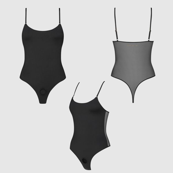 Боді з фіксацією дилдо Strap-On-Me Harness Body Signature &ndash; XS &ndash; Black SX3505 фото