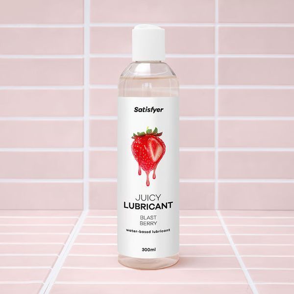 Лубрикант на водній основі Satisfyer Juicy Lubricant Blast Berry water based 300 мл SX2722 фото