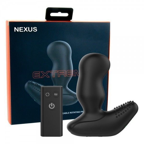 Масажер простати Nexus Revo Extreme з головкою, яка обертається і пультом ДК SO3063 фото